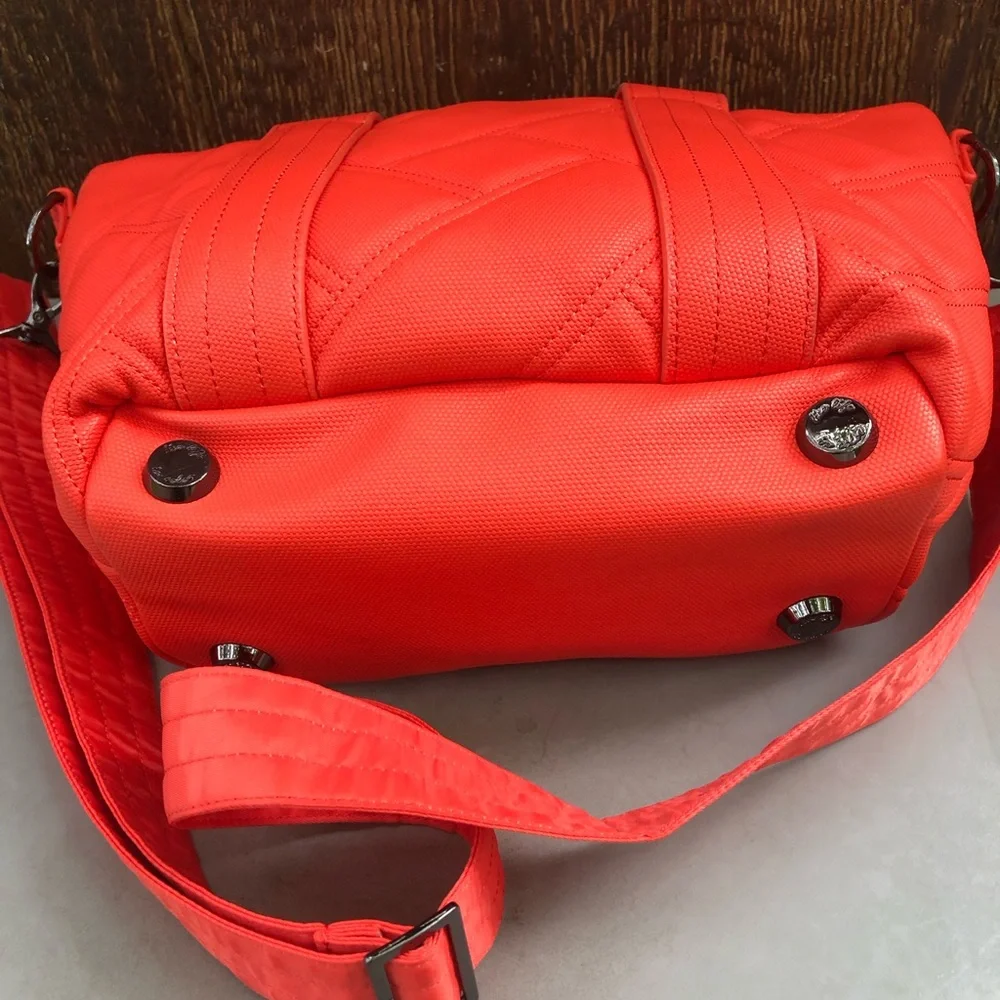 Lug Dory Neon Orange Luxe VL Crossbody Bag
